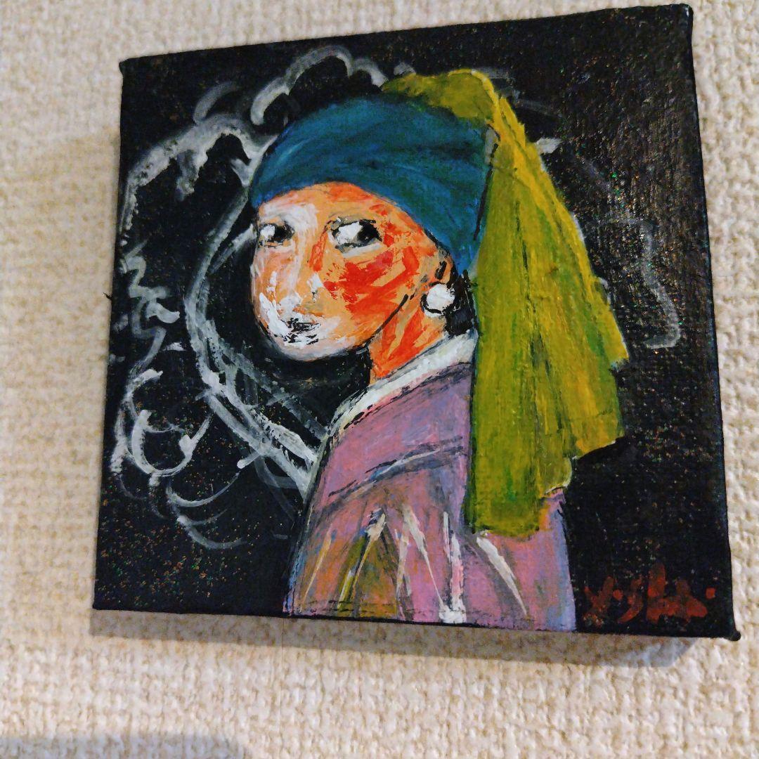 Green✨真珠の耳飾りの少女 &ゴリラ君こんにちわ