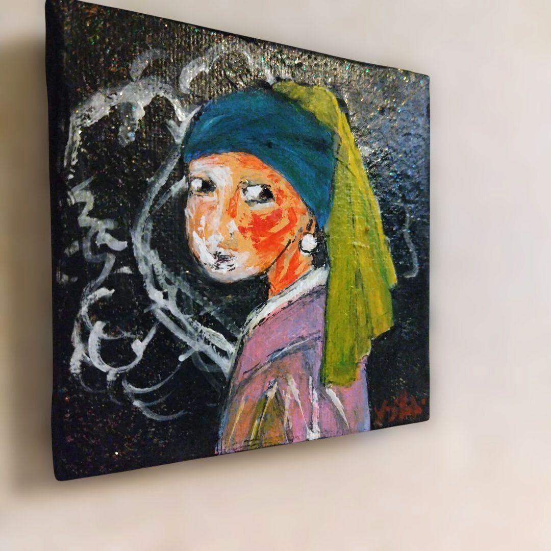 Green✨真珠の耳飾りの少女 &ゴリラ君こんにちわ