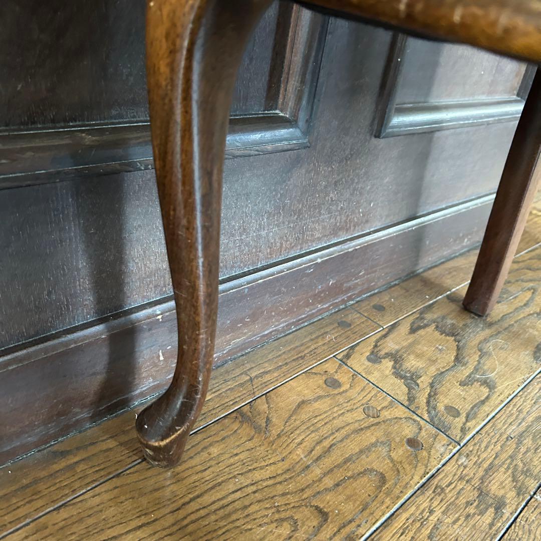 【あ】アンティーク ベロアチェア 2脚セット③