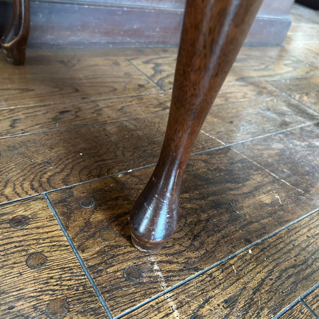 【あ】アンティーク ベロアチェア 2脚セット③