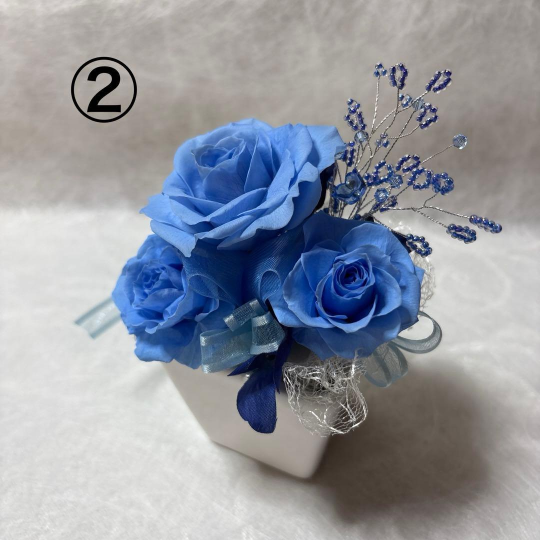 プリザーブドフラワー︎✿︎春のミニギフトアレンジ３点セット✿