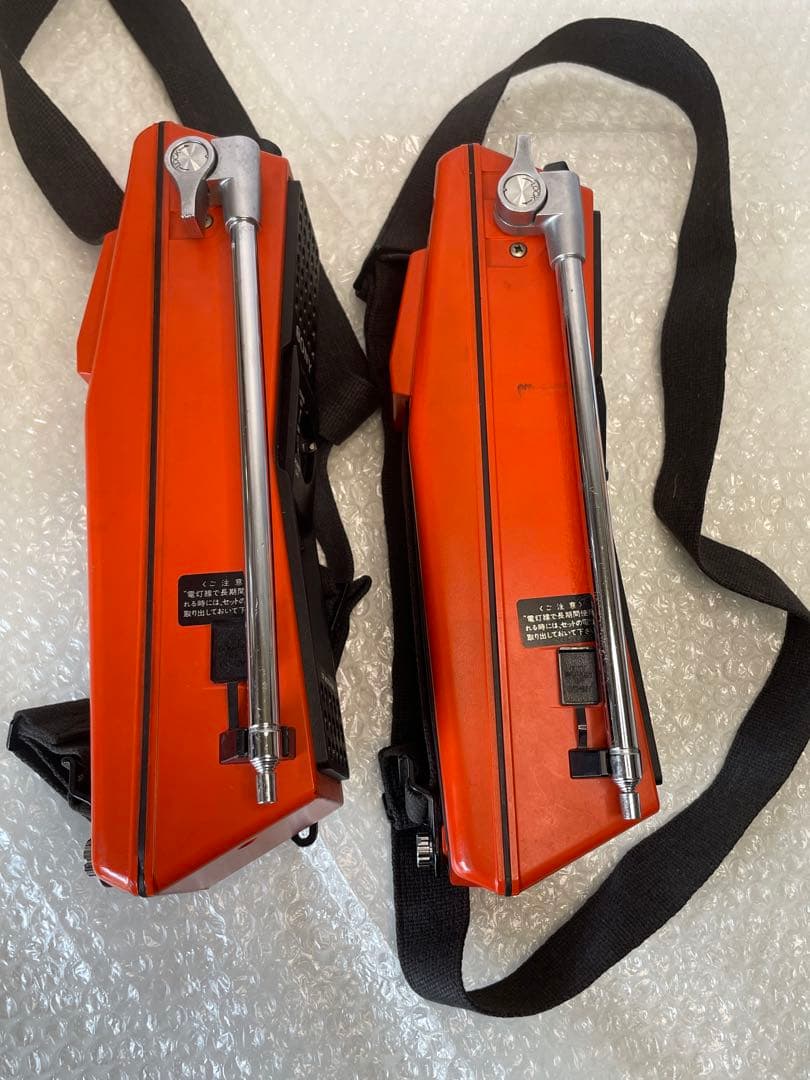 廃盤 昭和 レトロ SONY トランシーバー ICB-600 2台セット