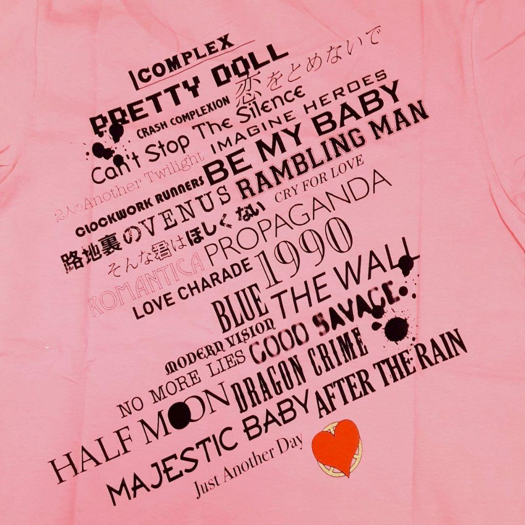 新品未使用◎COMPLEX コンプレックス 日本一心 ライブTシャツ ピンク