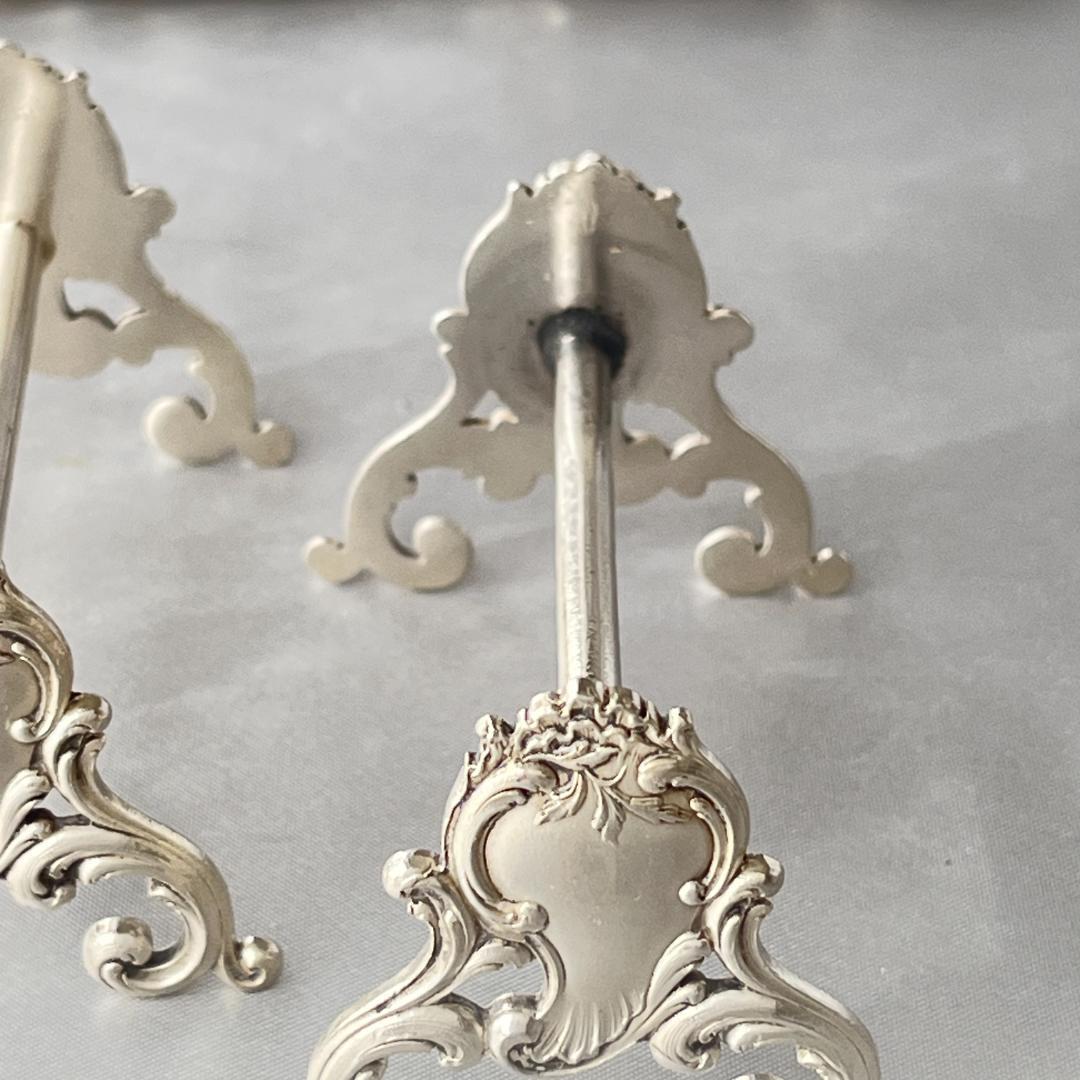 【仏蘭西】 ルイ15世様式 ナイフレスト 4個組 Louis XV