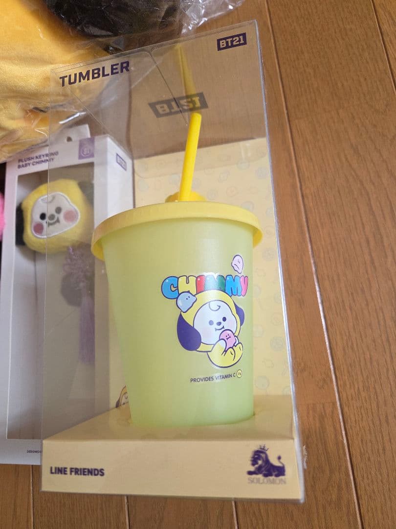 BT21 CHIMMY チミー ぬいぐるみ クッションまとめ売り8点　おまけ付き