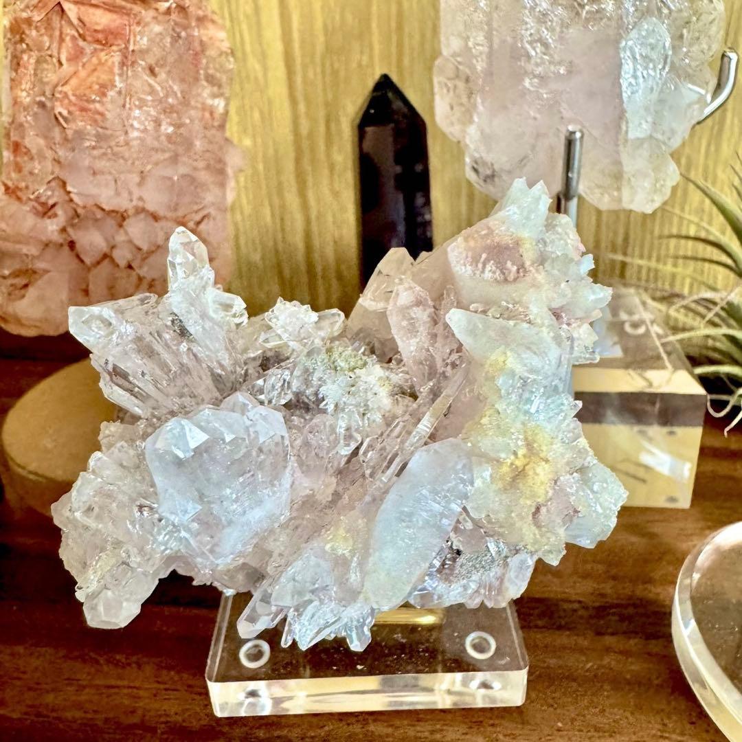 180g ピンクレムリアンクォーツ クラスター BN-924