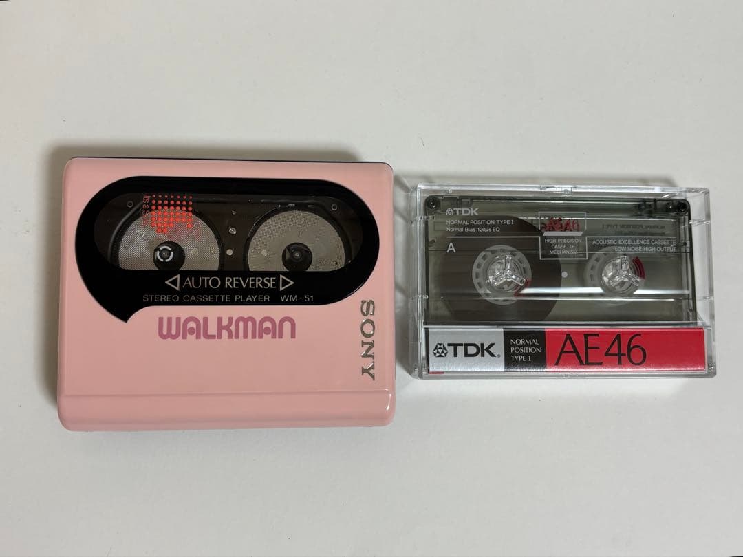 SONY ウォークマン WALKMAN WM-51 ピンク 【ジャンク品】