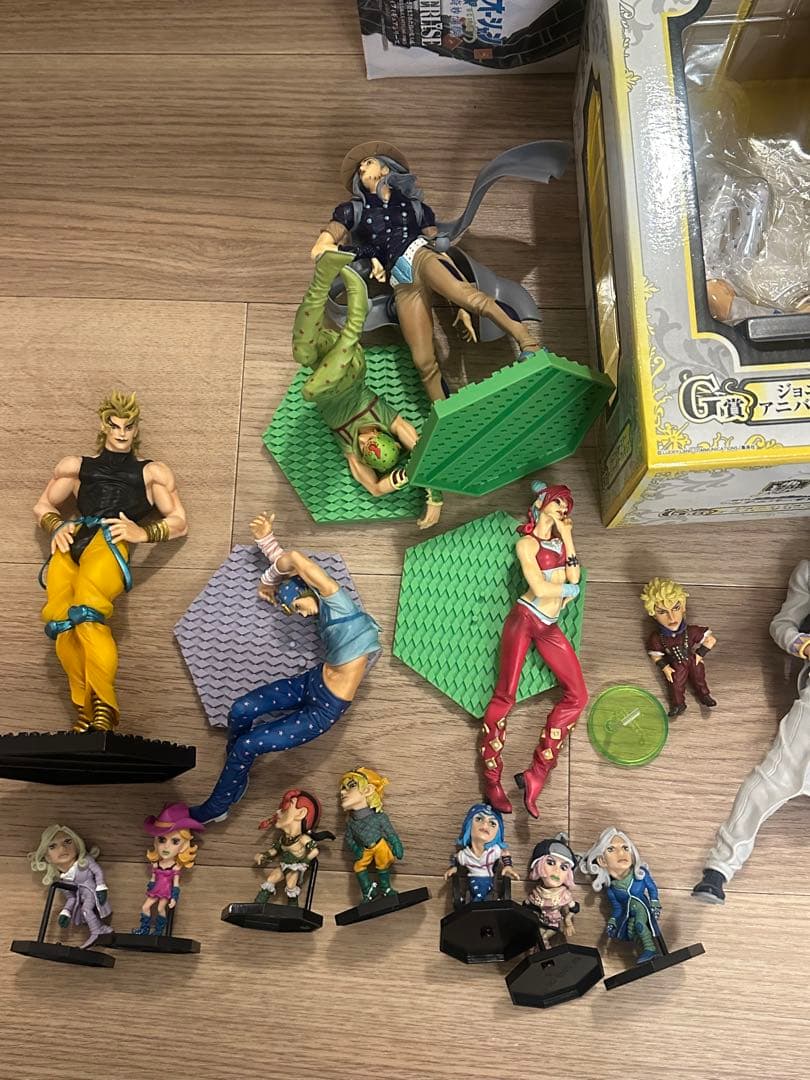 ジョジョの奇妙な冒険 スティール・ボール・ラン フィギュア セット ジョニィ4体