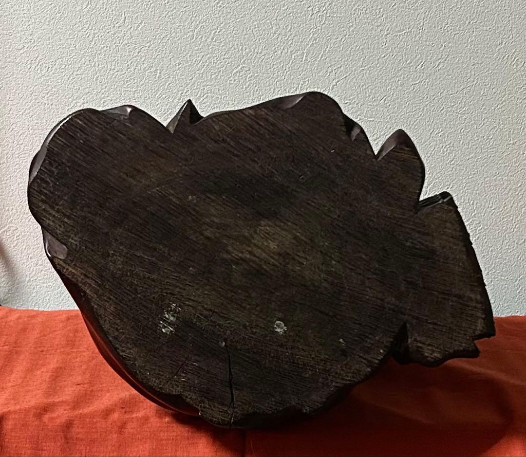 中国 時代 銘木紫檀 羅漢 坐像 阿羅漢 座像 10kg 43.5cm