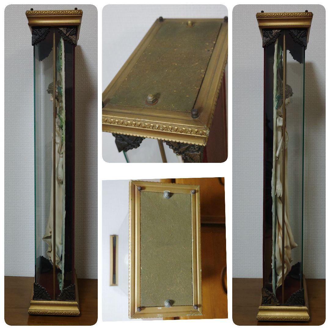 陶板アート 女性 大型 アンティーク