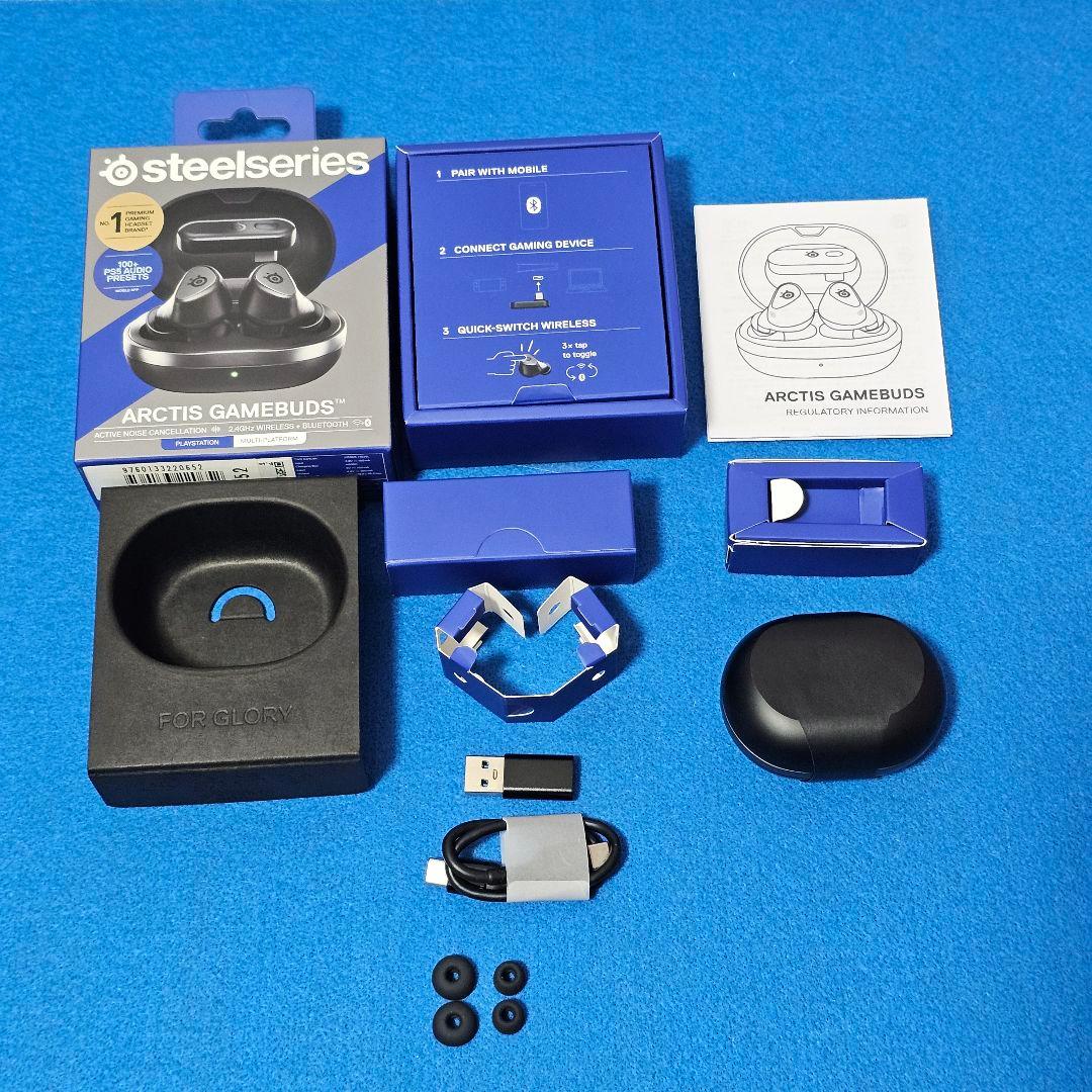 【極美品】SteelSeries Arctis GameBuds