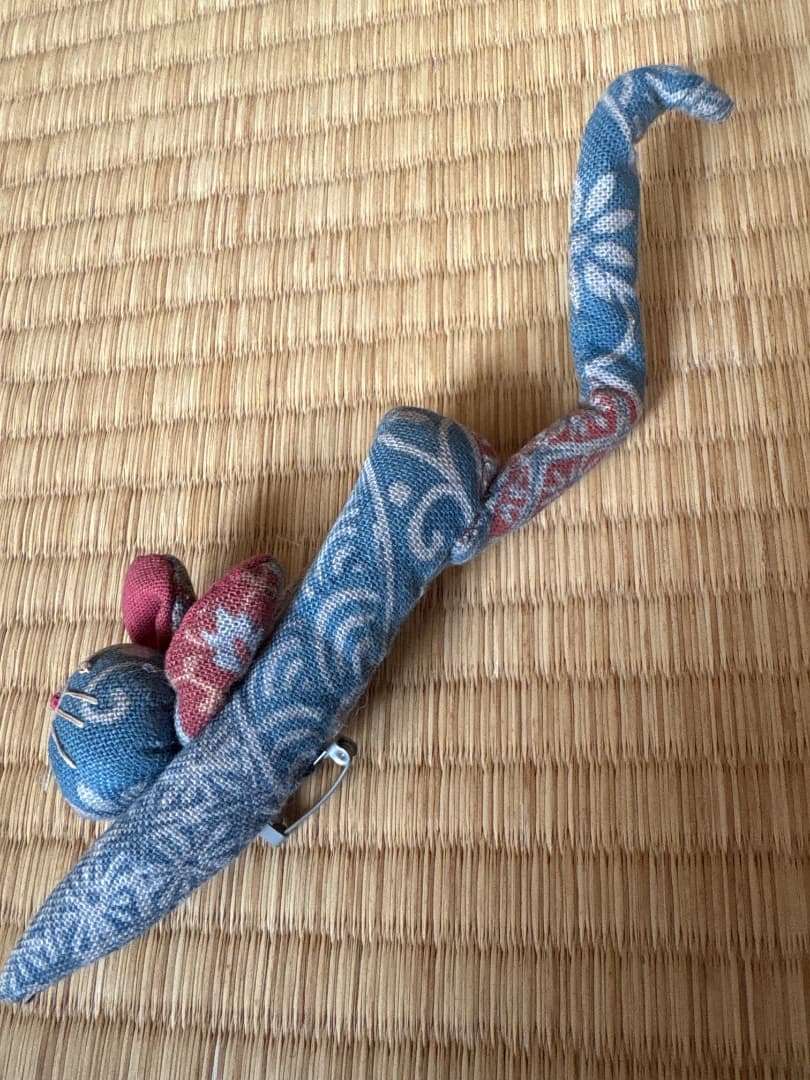 手作りリュック大島紬 古布 ハンドメイド　旅行素敵な1品 リュック 刺し子