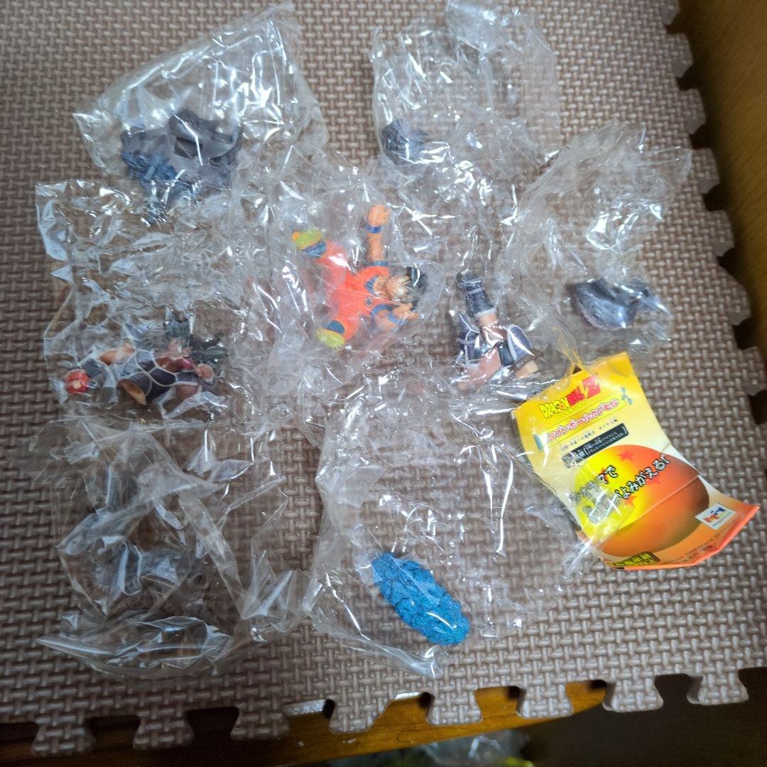 ドラゴンボール カプセル ボーナスパーツ コンプリート ターレスvs悟空