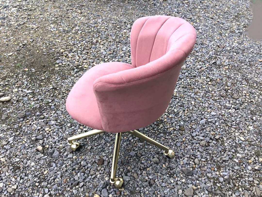 Francfranc エルドラド デスクチェア ピンク 回転椅子 フランフラン