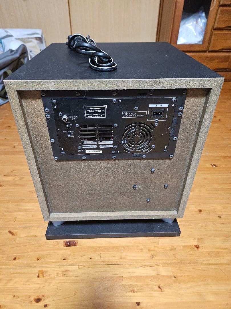 【中古】Pioneerパイオニア パワードサブウーファー S-EW5