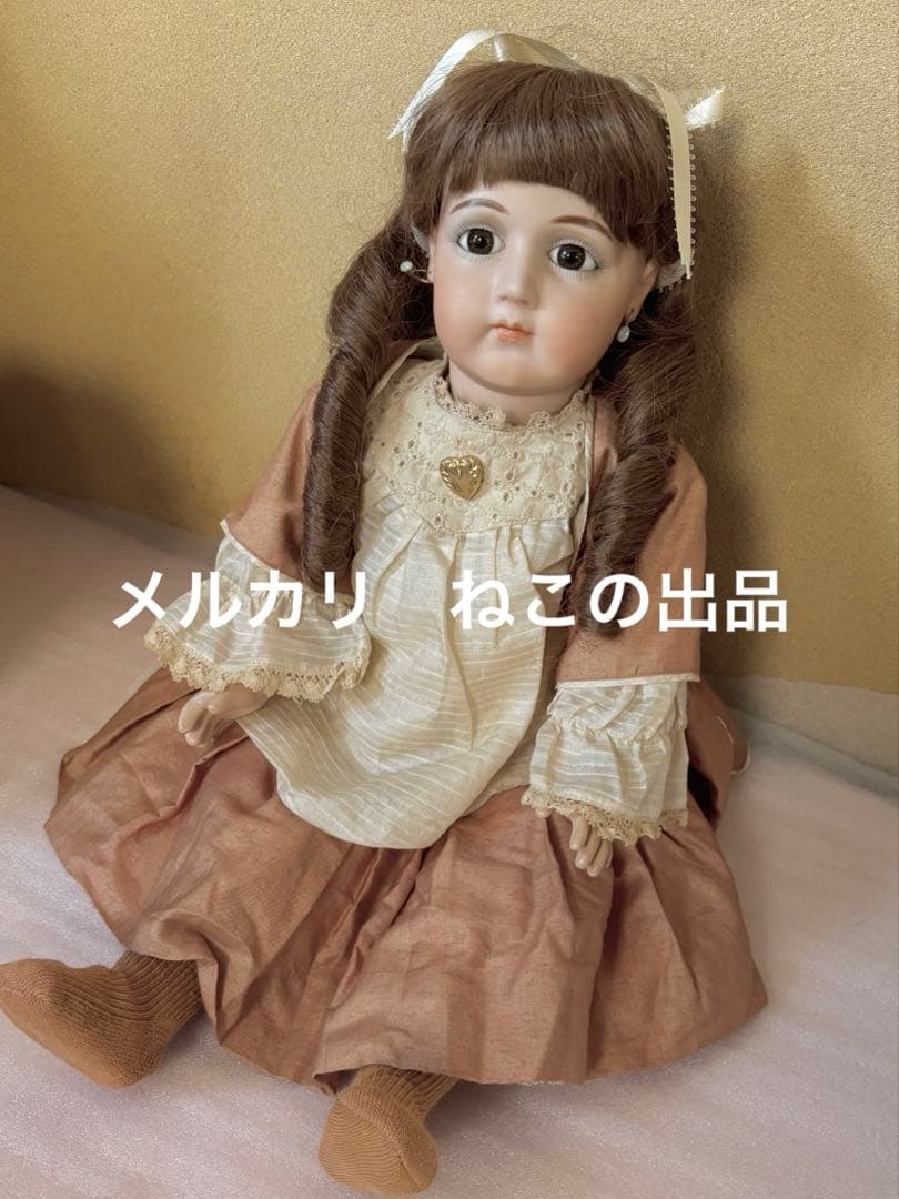 作家様　50cm ビスクドール アンティーク　ビンテージ　コンポジションボディ