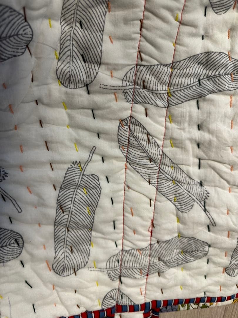 【新品　未使用】 サシコ　パッチワーク 特大トートバッグ　インド製