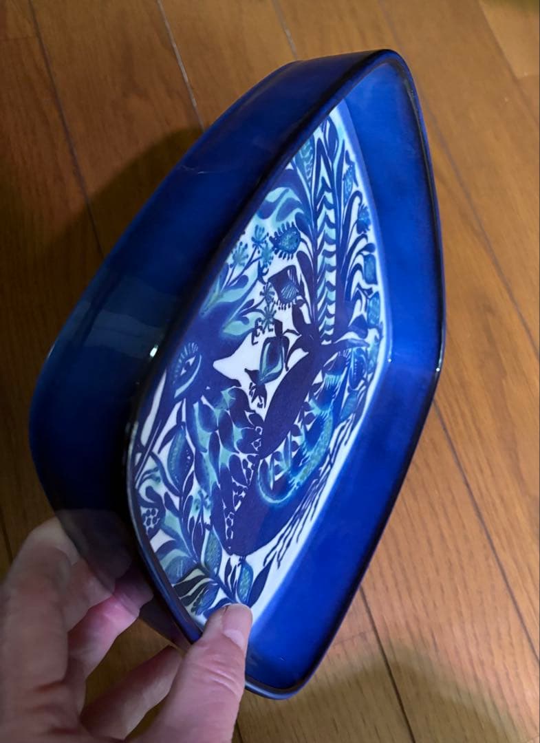 ロイヤルコペンハーゲン デッドストックテネラ　鳥　角皿　食器