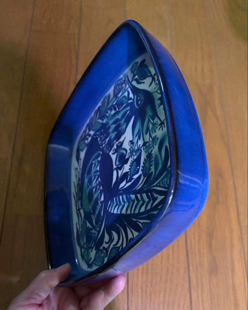 ロイヤルコペンハーゲン デッドストックテネラ　鳥　角皿　食器