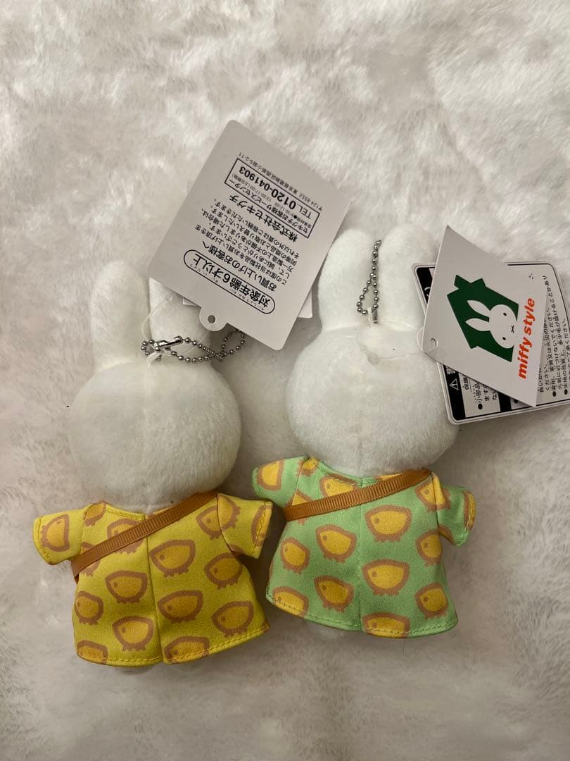 名古屋限定　ミッフィースタイル にわとりポシェットミッフィーマスコットセット