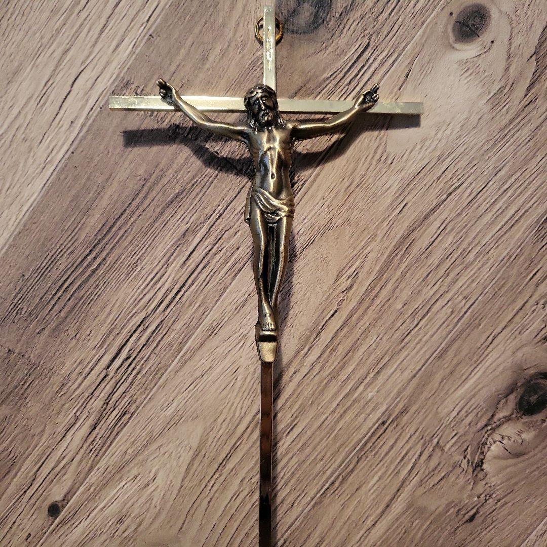 十字架 キリスト像　木製・鉄製