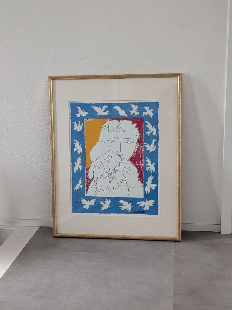 USED/パブロピカソ THE NEW YEAR 額装品 アート モダン