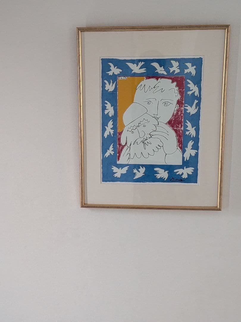 USED/パブロピカソ THE NEW YEAR 額装品 アート モダン