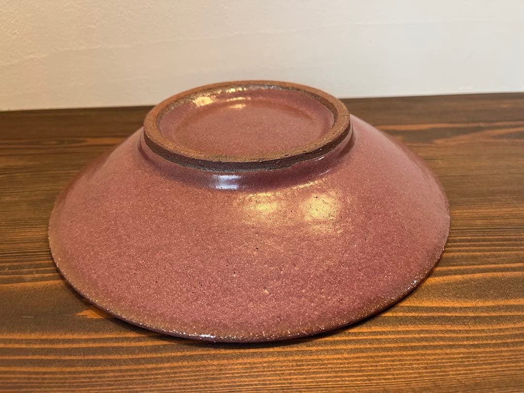 小澤基晴さん　ゆかり８寸カレー皿　１枚　作家さん器　未使用品