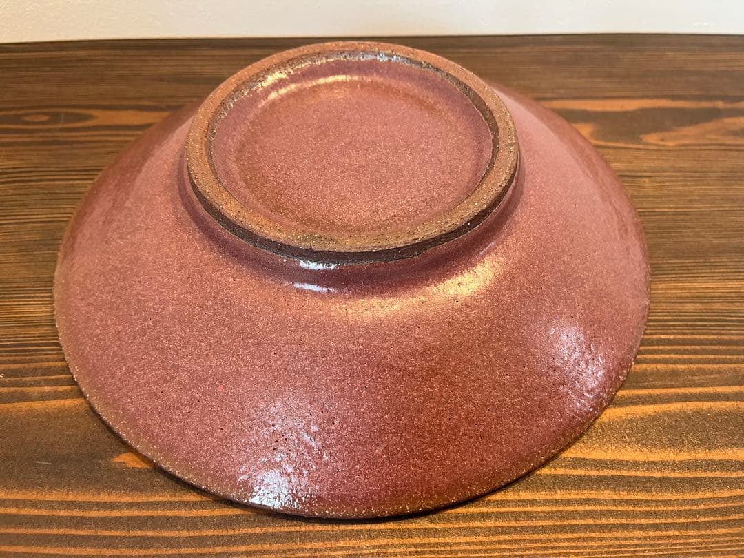 小澤基晴さん　ゆかり８寸カレー皿　１枚　作家さん器　未使用品