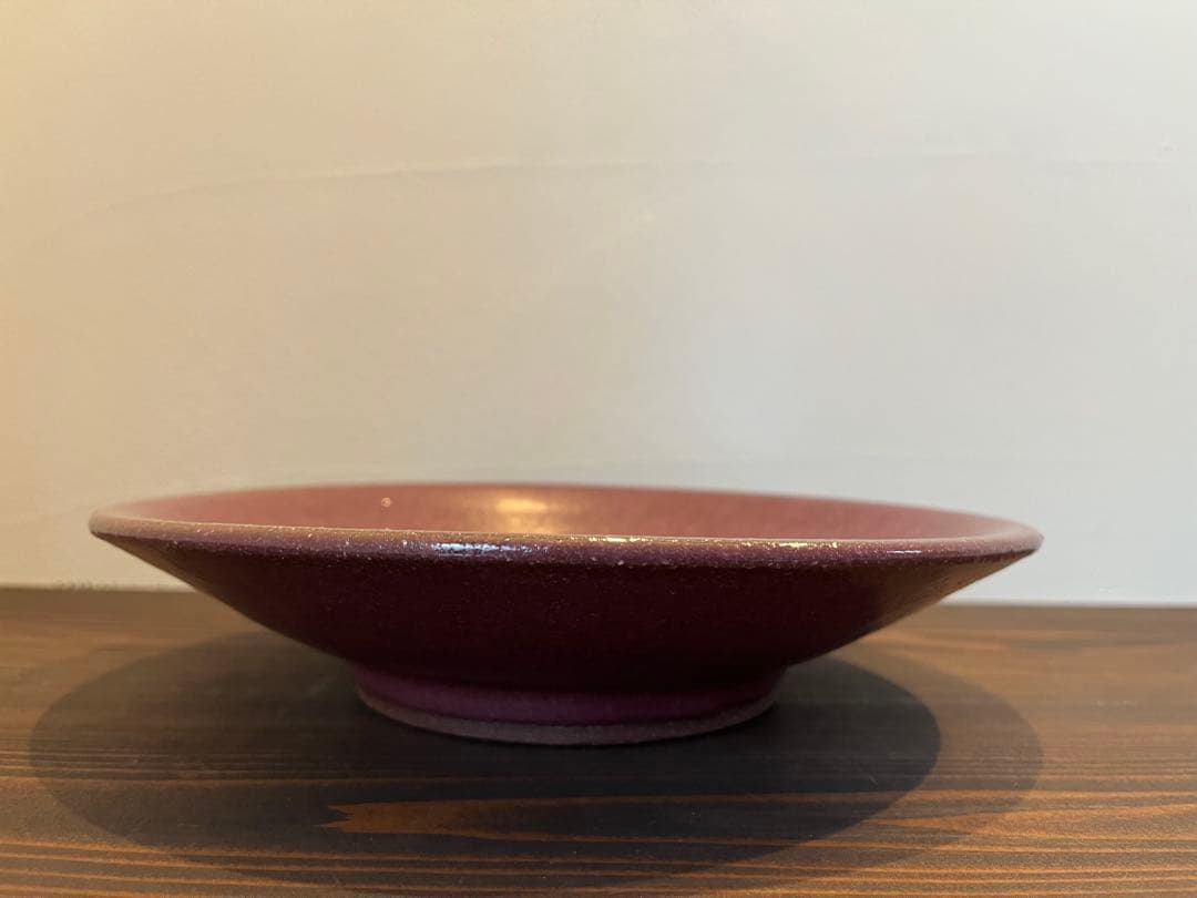 小澤基晴さん　ゆかり８寸カレー皿　１枚　作家さん器　未使用品