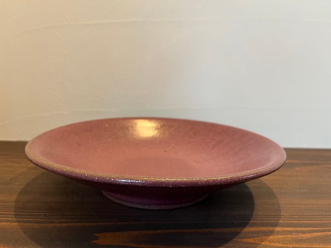 小澤基晴さん　ゆかり８寸カレー皿　１枚　作家さん器　未使用品