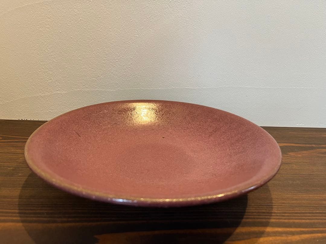小澤基晴さん　ゆかり８寸カレー皿　１枚　作家さん器　未使用品