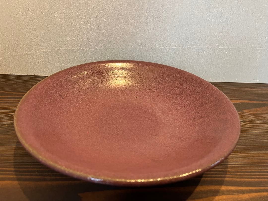 小澤基晴さん　ゆかり８寸カレー皿　１枚　作家さん器　未使用品