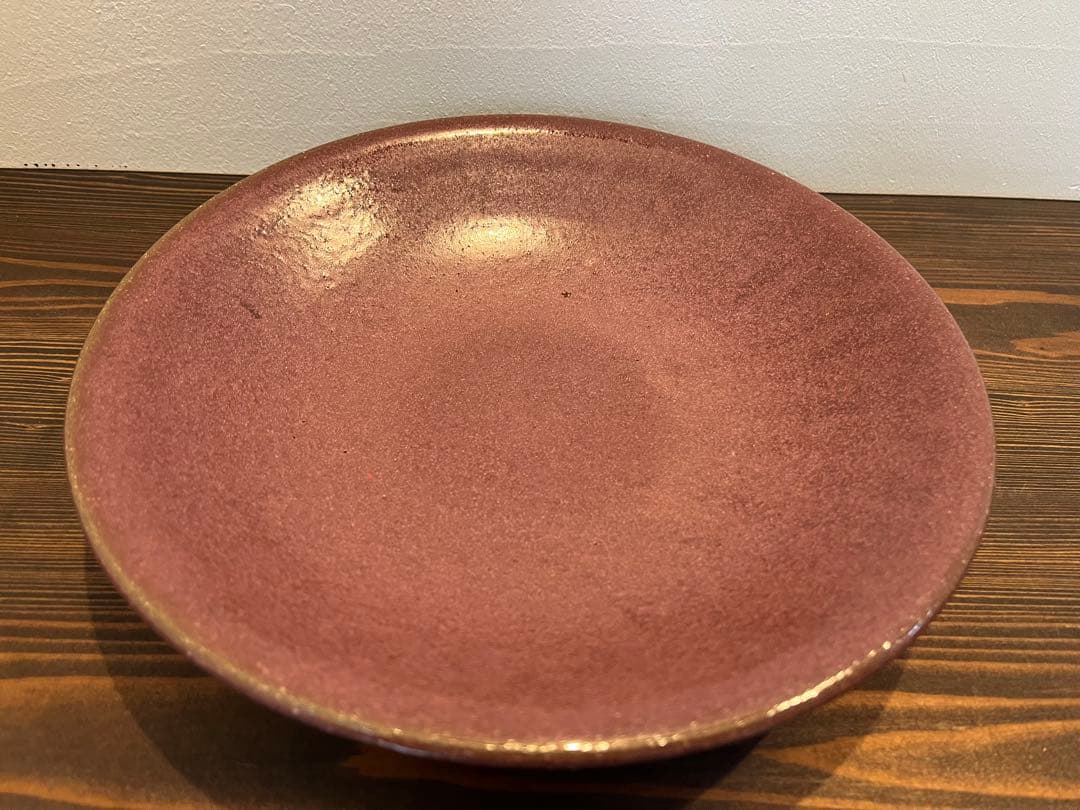 小澤基晴さん　ゆかり８寸カレー皿　１枚　作家さん器　未使用品