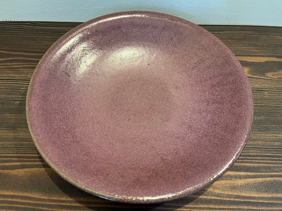 小澤基晴さん　ゆかり８寸カレー皿　１枚　作家さん器　未使用品
