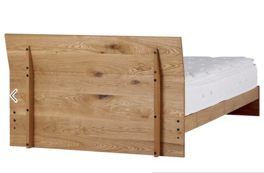 ベッドフレーム ホワイトオーク セミダブル　ケイチョウ 総無垢材