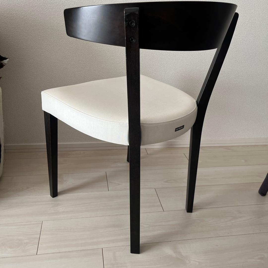 【最終値下】カリモク ダイニングチェア CA37 椅子 ①