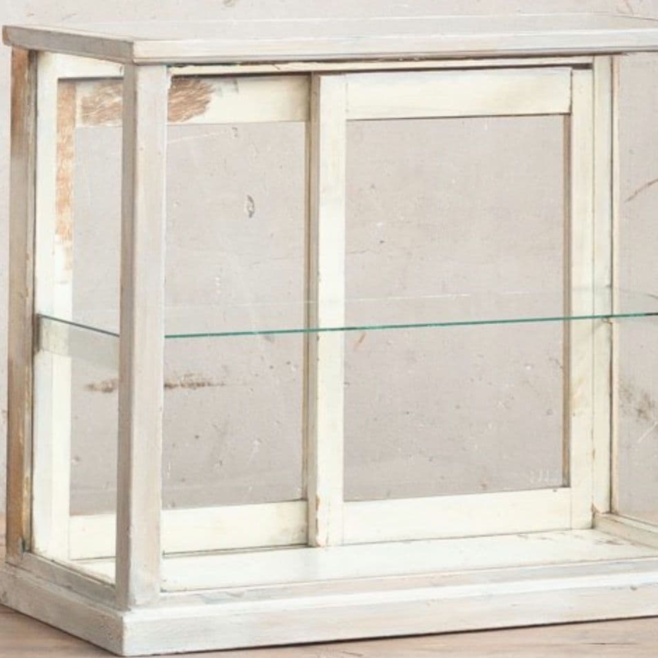 古家具　ガラスケース