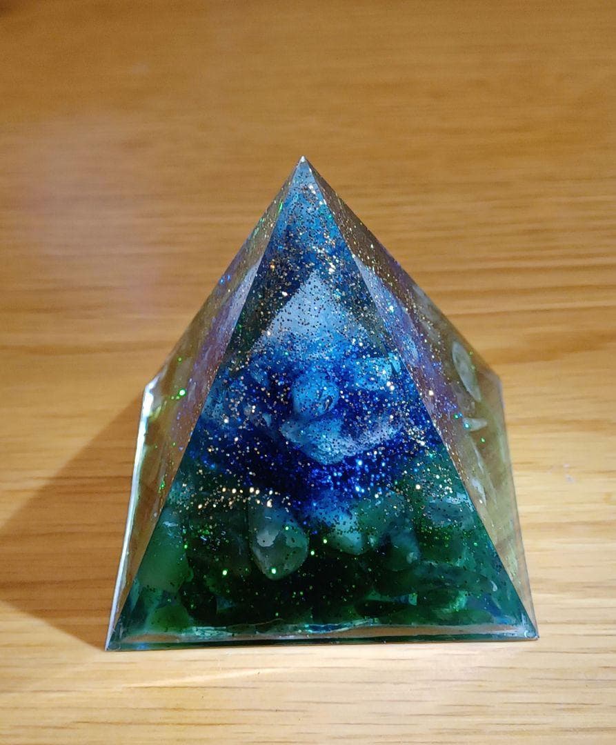 FUJI01 オルゴナイト 手作り 自作 富士山