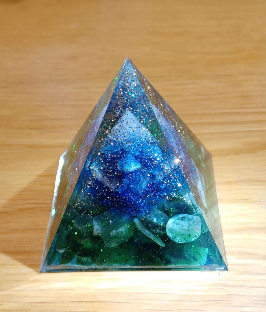 FUJI01 オルゴナイト 手作り 自作 富士山