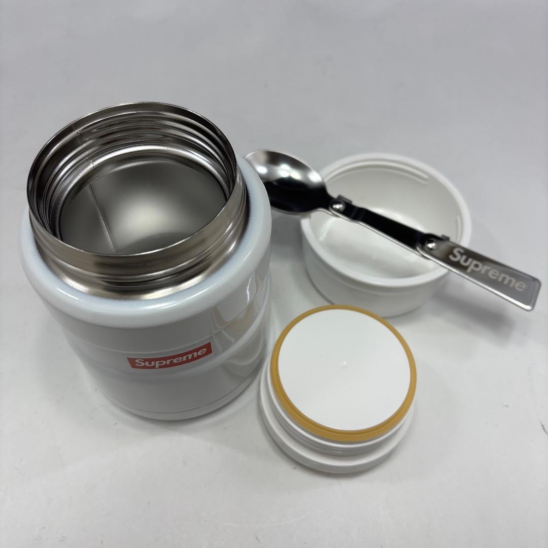 未使用【シュプリーム×サーモス本物】フードジャー/ステンレス/ホワイト