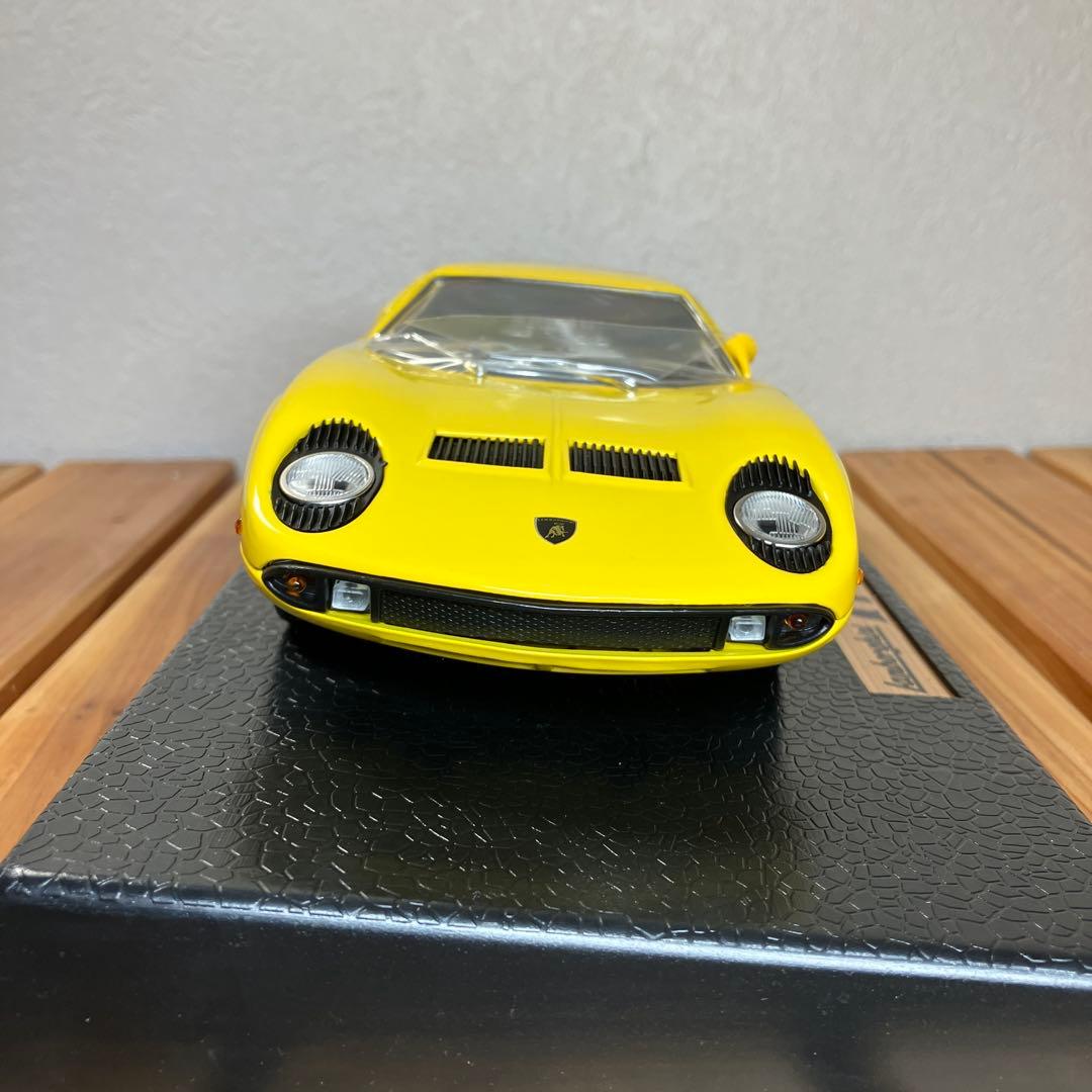 Anson アンソン1/18 ランボルギーニ ミウラYellow