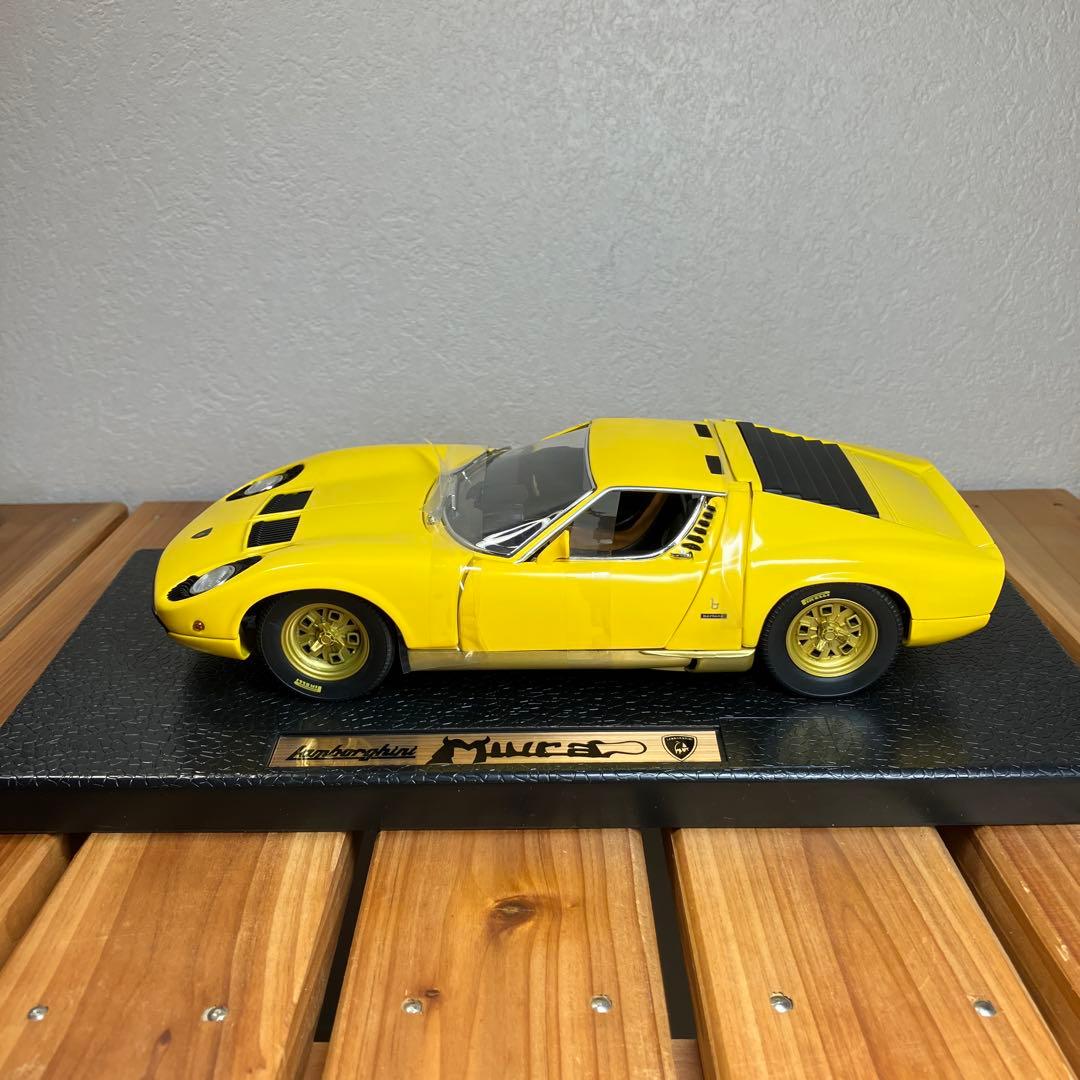 Anson アンソン1/18 ランボルギーニ ミウラYellow