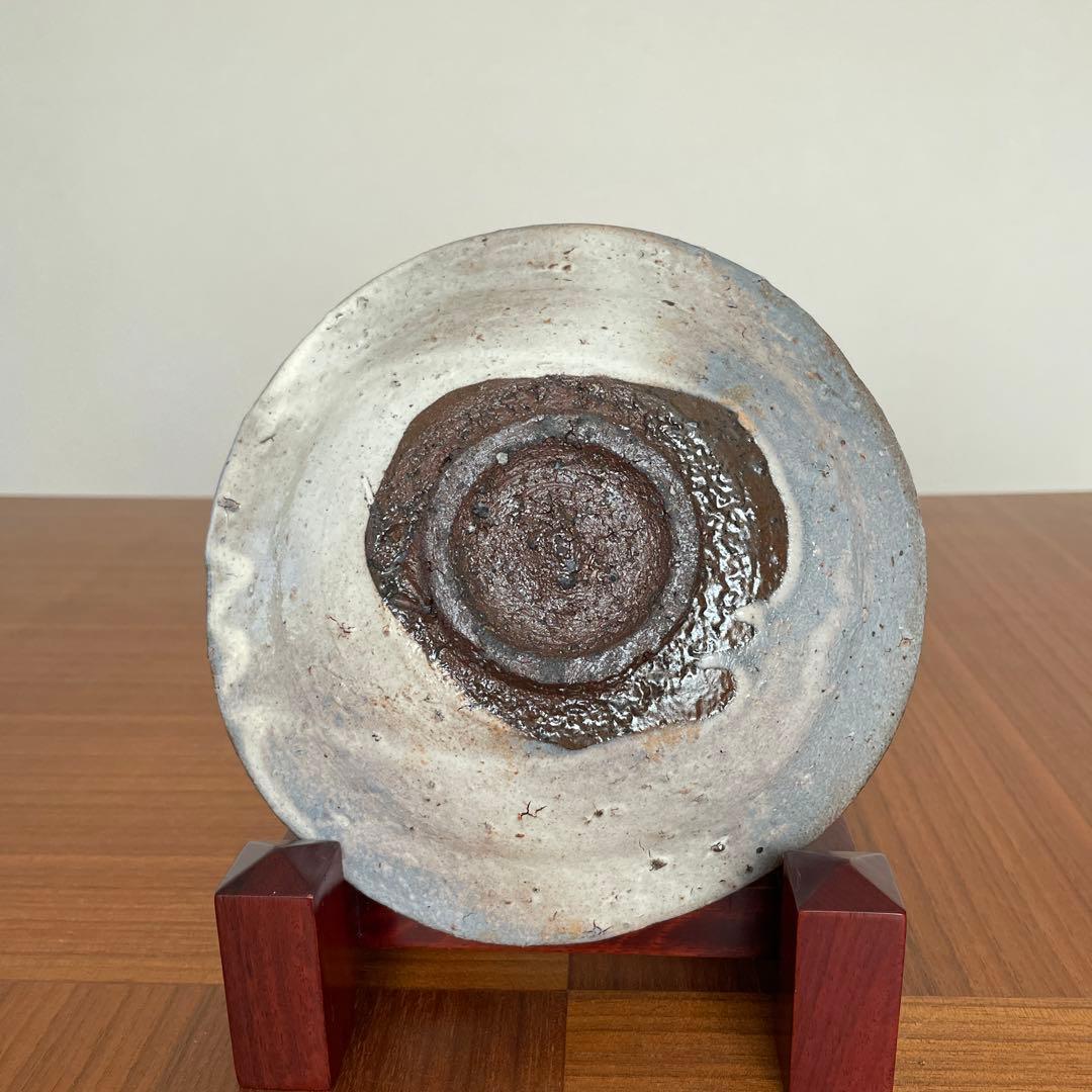 中川自然坊　唐津粉引　6寸皿　2