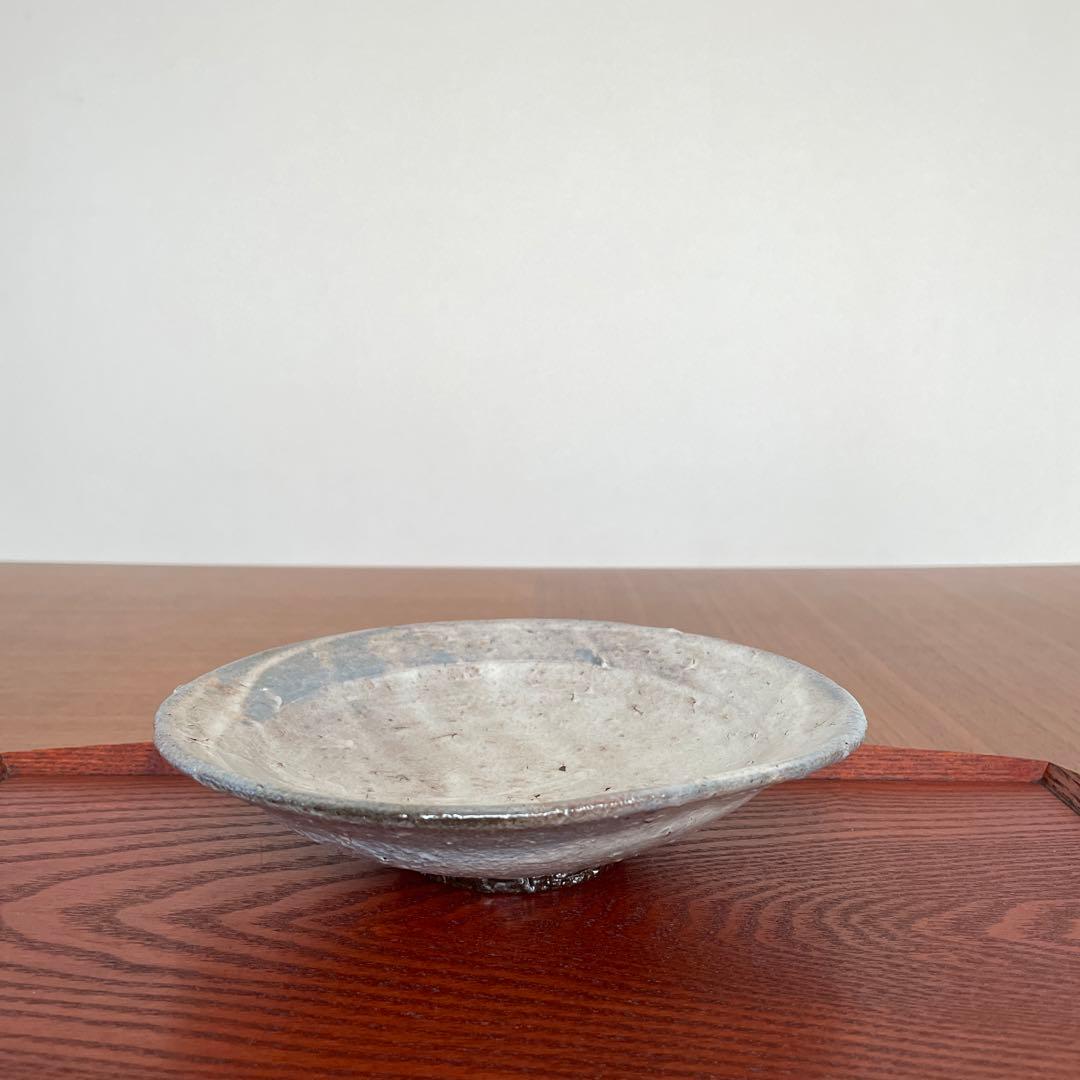 中川自然坊　唐津粉引　6寸皿　2