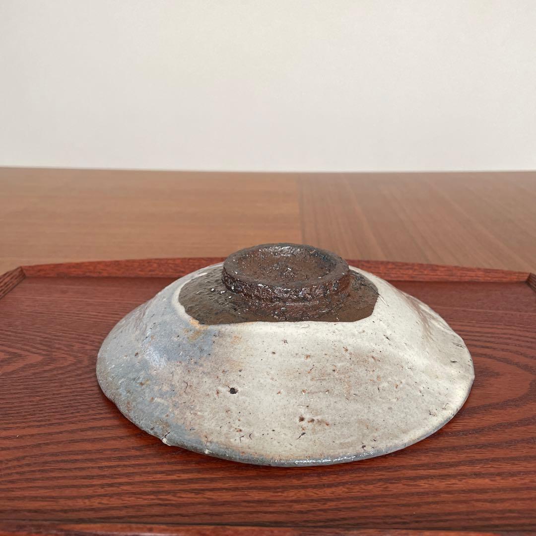 中川自然坊　唐津粉引　6寸皿　2