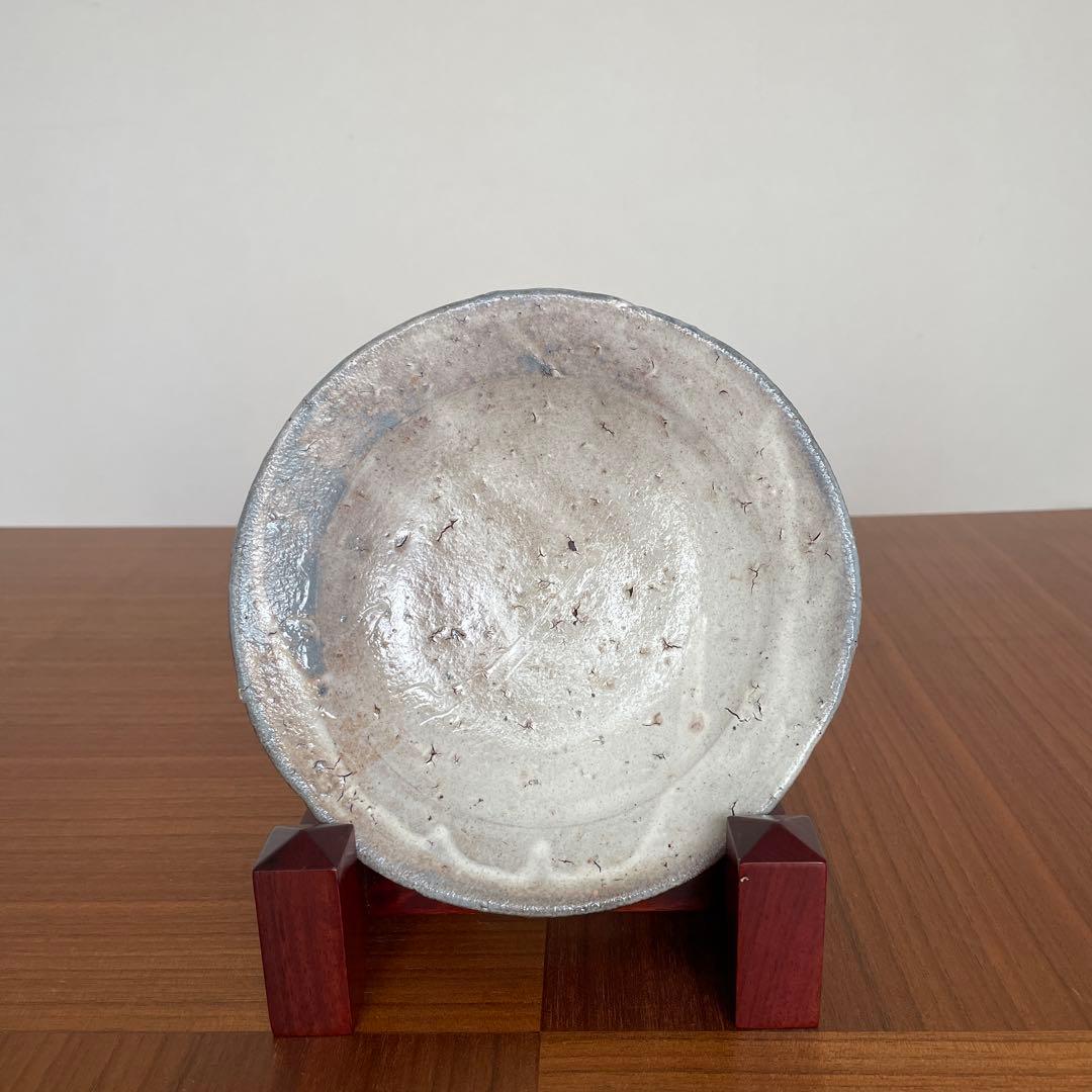 中川自然坊　唐津粉引　6寸皿　2