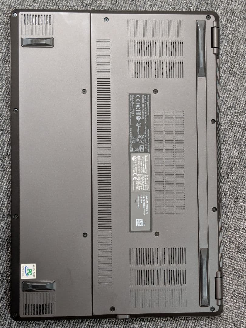 Windowsノート本体 ASUS ROG Zephyrus G14 GA401QE-R7R3050TG