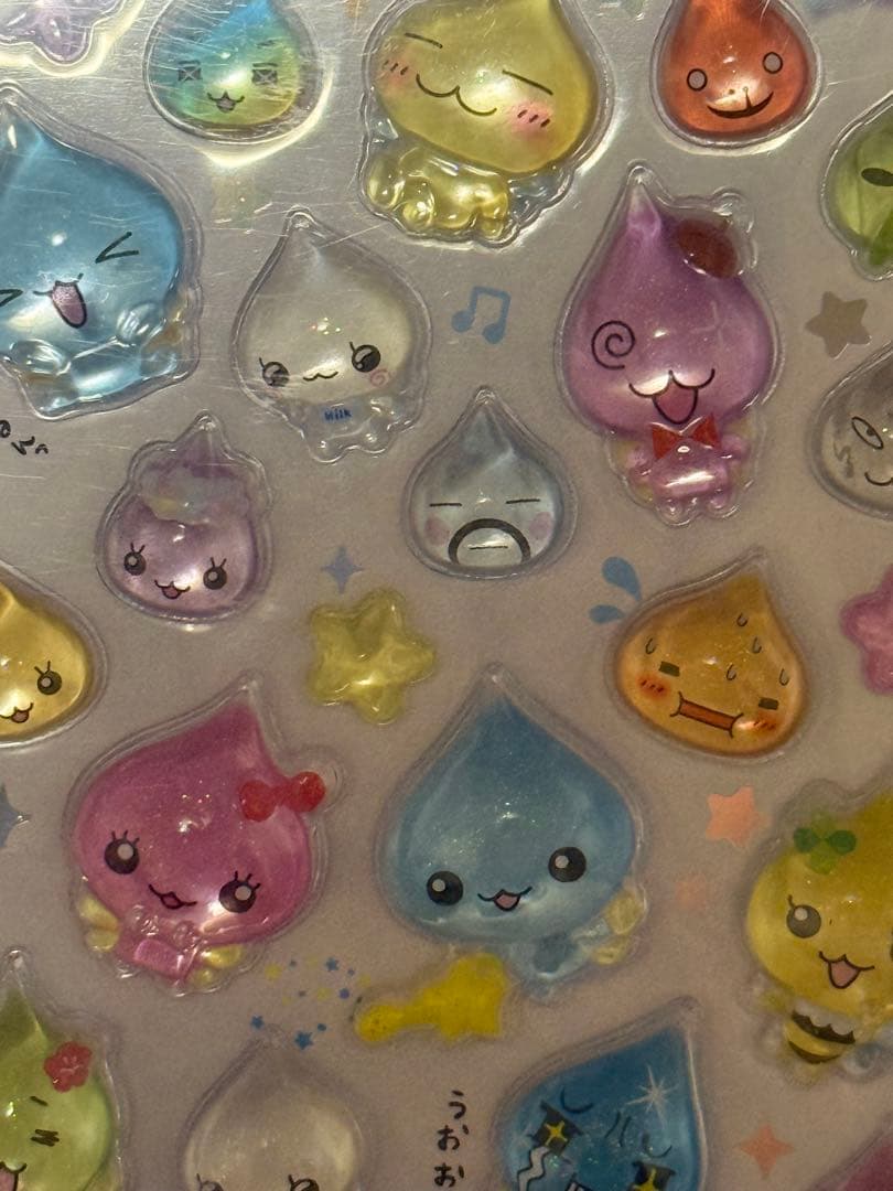 【正規品】しずくちゃん ボンボンドロップシール 4種