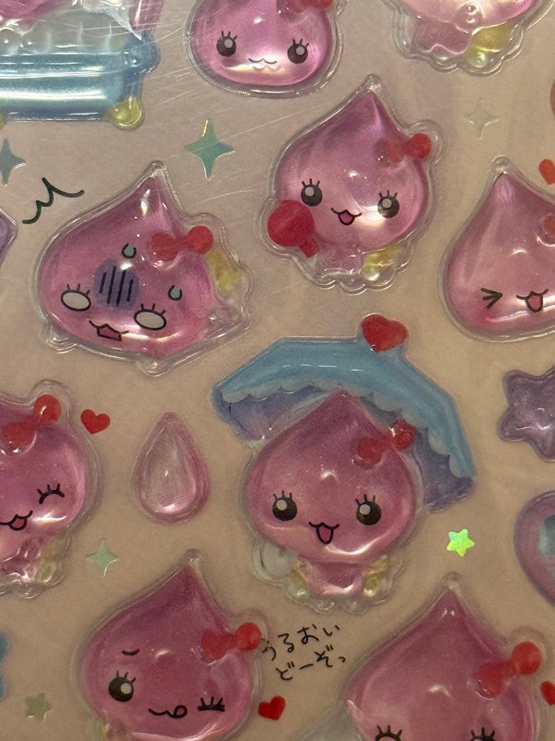 【正規品】しずくちゃん ボンボンドロップシール 4種